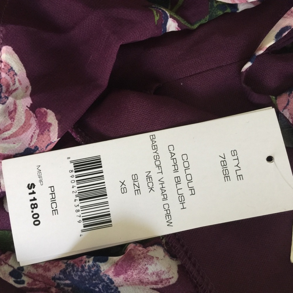 French Connection Cold Shoulder Ruffle Blouse XS - Picture 4 of 7